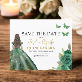 Lámina La princesa verde del presupuesto Quinceañera salv