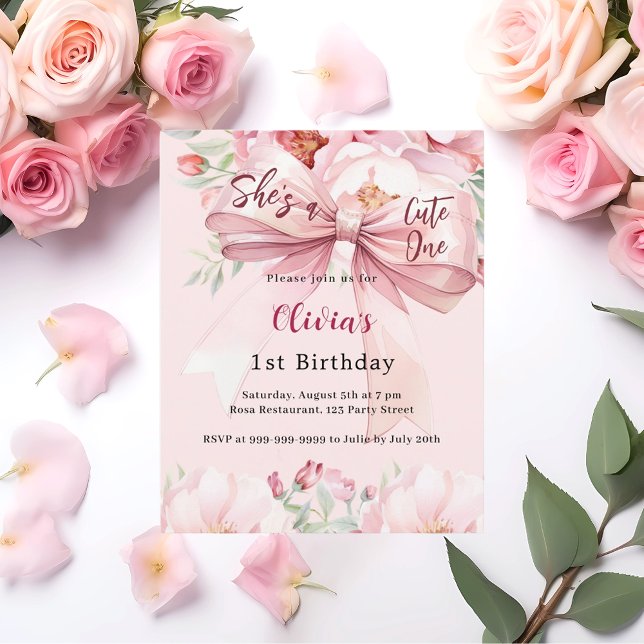 Lámina La proa rosa de Rubor linda invitación a un primer (Subido por el creador)