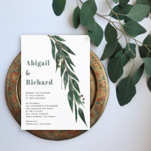 La rama de eucalipto BUDGET deja la invitación a l