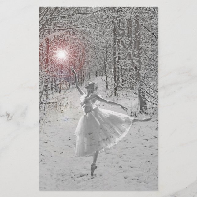 Lámina La reina de la nieve (Anverso)