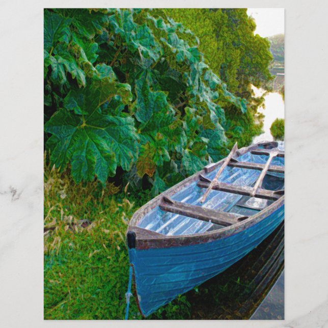 Lámina La salvaje vía atlántica-Irlanda (Anverso)