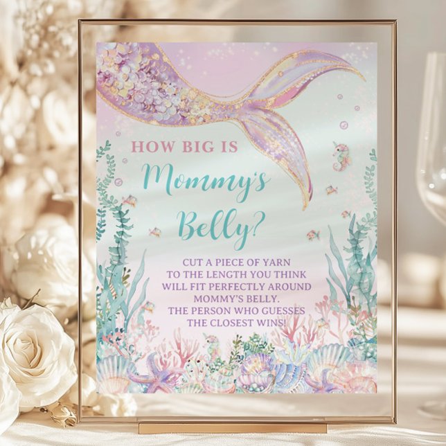 Lámina La sirena del presupuesto bebé ¿Qué tan grande es  (Subido por el creador)