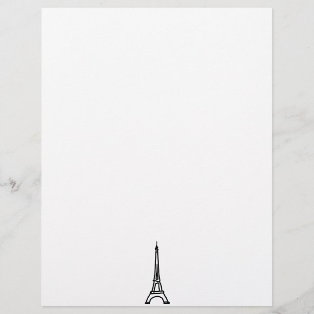Lámina La Torre Eiffel (Anverso)