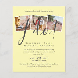 Lámina ¡La transmisión en vivo nos dice que lo hago! Boda