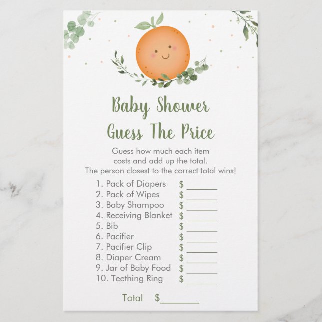 Lámina La vegetación Cutie Adivinan El Juego De Los Preci (Anverso)