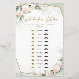 Lámina La vegetación de Boho y la floración ruidosa que h