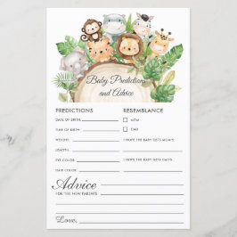 Lámina La vegetación de la jungla, las predicciones del b