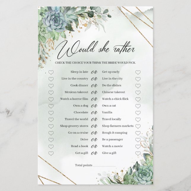 Lámina La vegetación suculenta eucalipto Prefiere (Anverso)