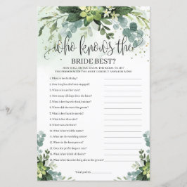 Lámina La vegetación suculenta que conoce el mejor juego 