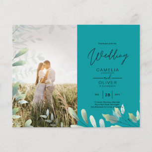Lámina La vegetación todo en 1 deja al Boda de fotografía