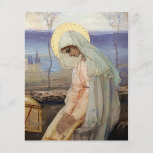 Lámina “La Virgen María” por Mikhail Nesterov