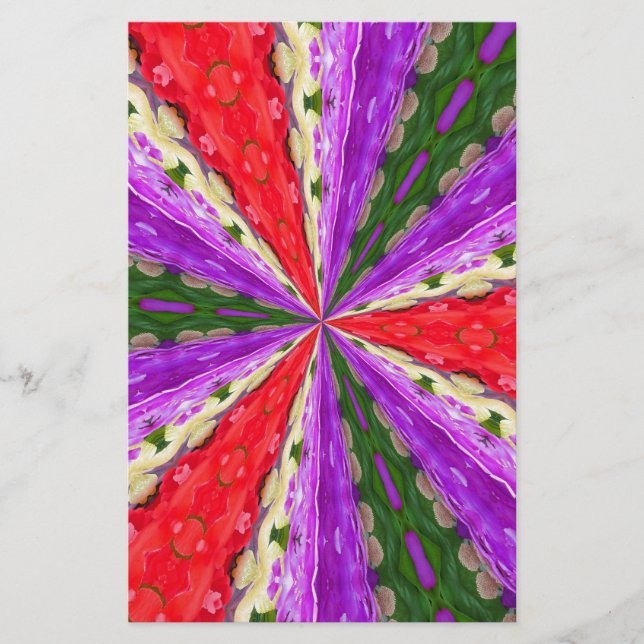 Lámina Lacey Kaleidoscope (Anverso)