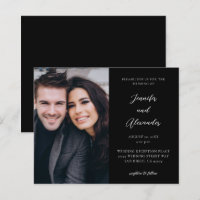 Lado de presupuesto Mod de foto de boda Caligrafía