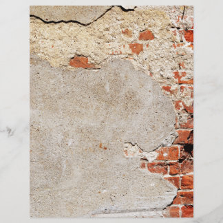 Lámina Ladrillo y mortero expuestos