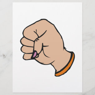 Lámina Lady Fist