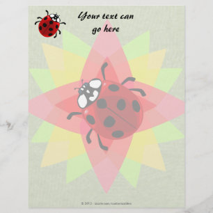 Lámina Ladybug de siete puntos