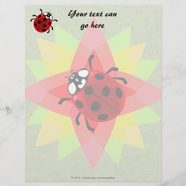 Lámina Ladybug de siete puntos (Anverso)