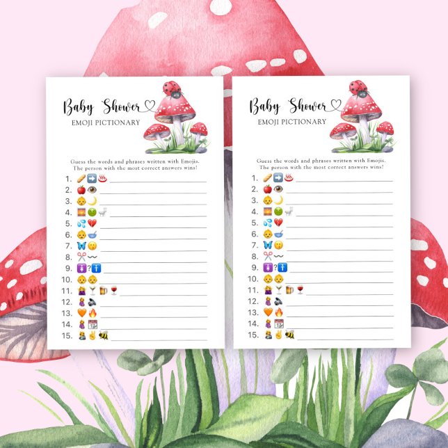 Lámina Ladybug - juego de ducha de bebé con imágenes de e (Subido por el creador)