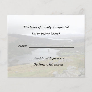 Lámina Lago Glanmore de Healy Pass Ireland.