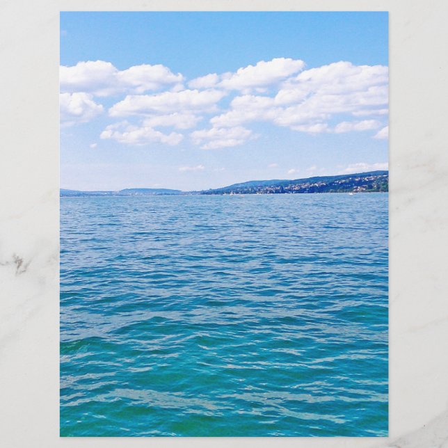 Lámina Lago Zurich (Anverso)