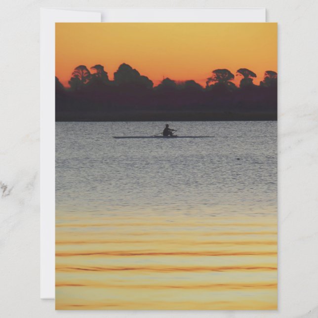 Lámina Lake Wendouree Calm Before Nightfall Paper Sheets (Anverso)