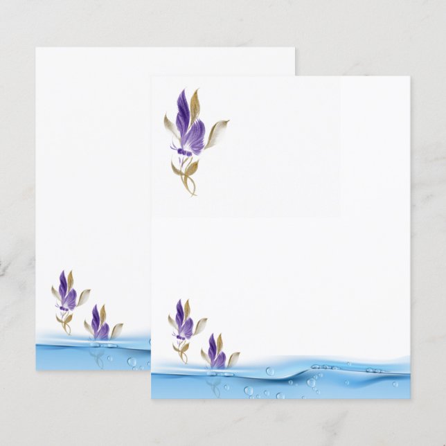 Lámina Láminas planas de papel (Anverso / Reverso)