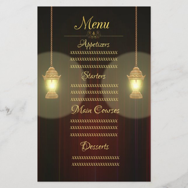 Lámina Lámparas de cortina de teatro (Anverso)