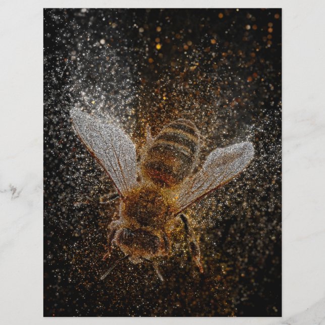Lámina Las abejas caídas son mágicas (Anverso)