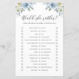 Lámina Las Flores Azules Harían Un Juego De Ducha De Novi