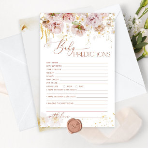 Lámina Las flores de jardín predicciones de boho para el