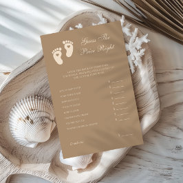 Lámina Las Huellas De Género Revelan Adivina El Precio Co