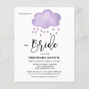 Lámina Lavanda Presupuestaria Funny Cloud Briower