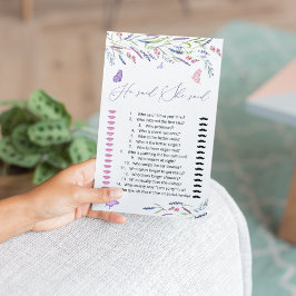 Lámina Lavender Dijo Que Dijo Que Adivina Quién Dijo El J