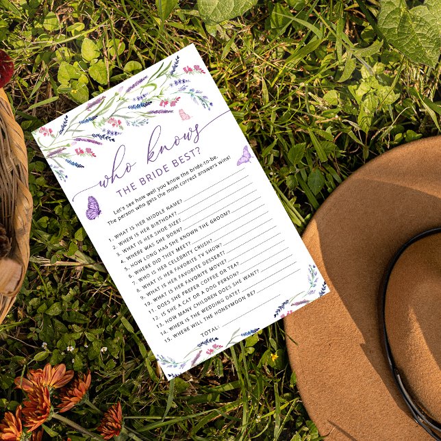 Lámina Lavender que conoce a la novia como el mejor juego (Subido por el creador)