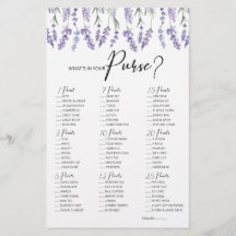 Lavender qué hay en tu juego de bolsos