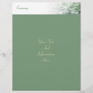 Lámina Lawn Letterhead