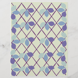 Lámina Leaf Design Scrapbook Paper