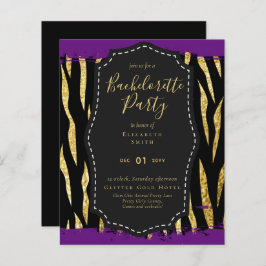 Lámina LeahG Bonito Girly Bachelorette Glam Animal Prints