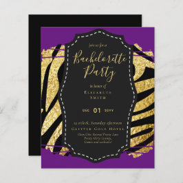 Lámina LeahG Bonito Girly Bachelorette Glam Animal Prints