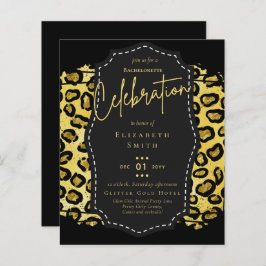 Lámina LeahG Bonito Girly Bachelorette Glam Animal Prints