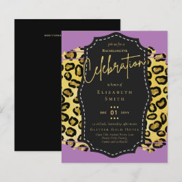 Lámina LeahG Bonito Girly Bachelorette Glam Animal Prints