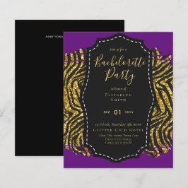 Lámina LeahG Bonito Girly Bachelorette Glam Animal Prints