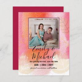 Lámina LeahG Budget FOTO Save Date Fruity Berry Resumen