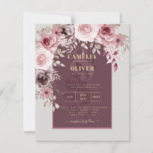 LeahG Burgundy Rubor Roses Rosa Cae Boda Inv.