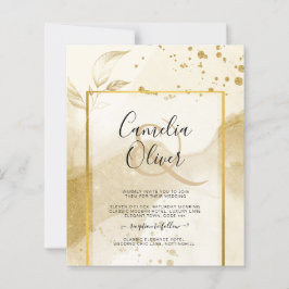 Lámina LeahG Resumen del BODA de Perla Dorada de Alcohol