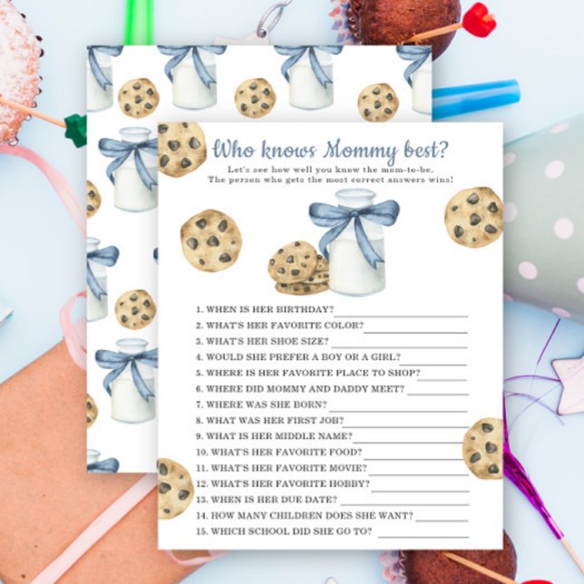 Lámina Leche con arco - Quién conoce mejor a mamá (Subido por el creador)