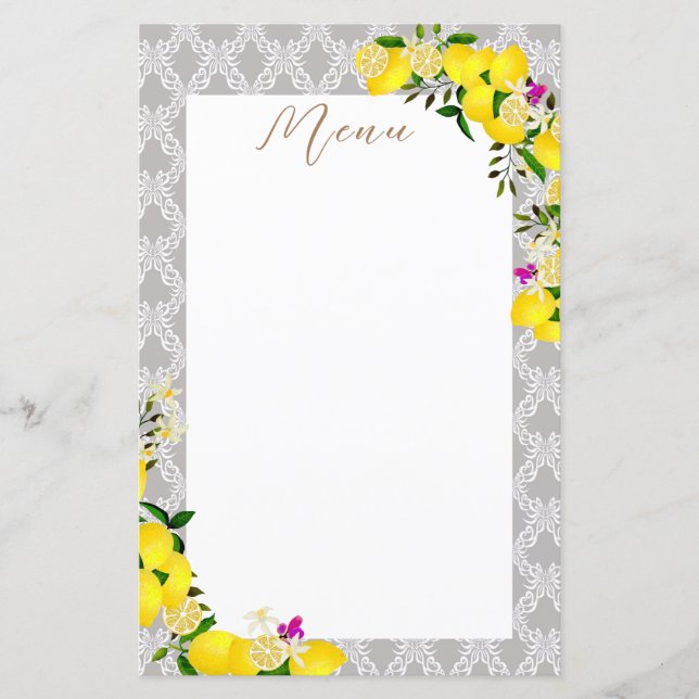 Lámina Lemon Birthday (Anverso)