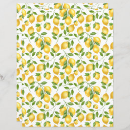 Lámina Lemon Scrapbook