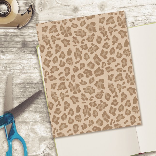 Lámina Leopard Skin Animal Print Scrapbook Cardstock (Subido por el creador)