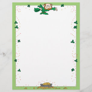Lámina Leprechaun Letterhead
